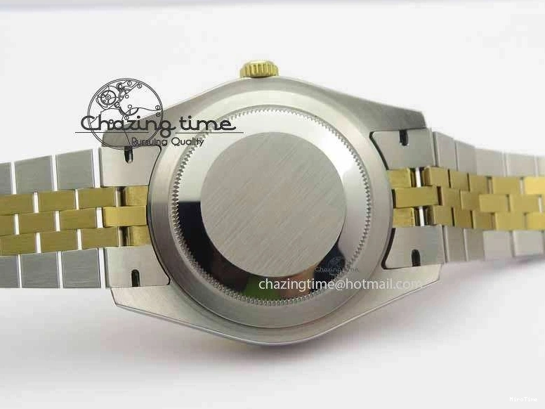 MiroTime 0125 Casual DateJust II 41mm SS YG BP Maker Best Edition White Dial On Jubilee Bracelet 3673